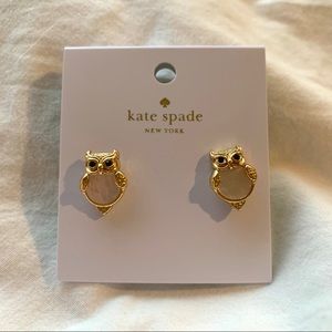 NWT Kate Spade Owl Earrings